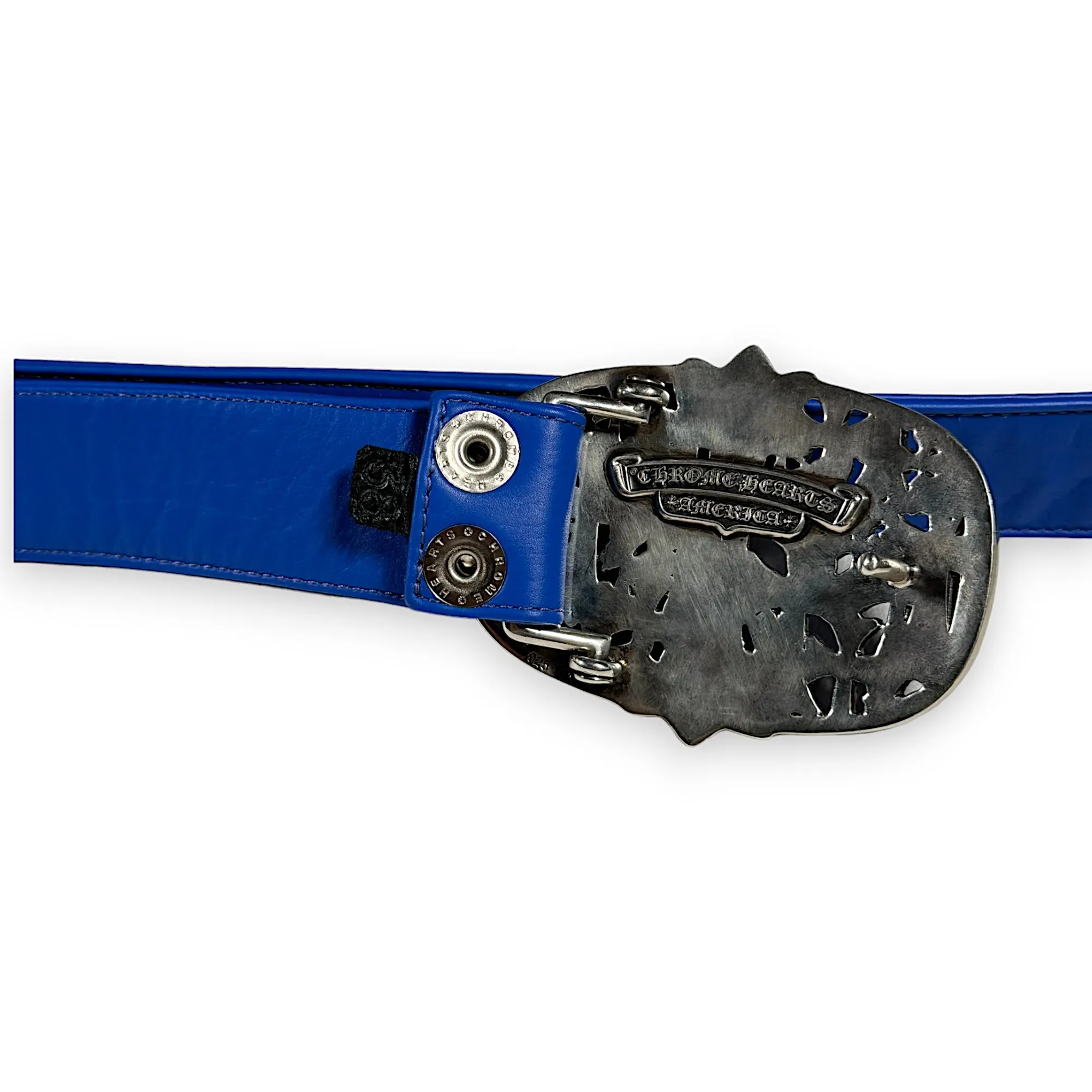 Blue Cemetery Cross Belt