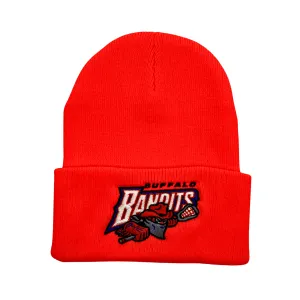 Buffalo Bandits Bright Orange Knit Beanie