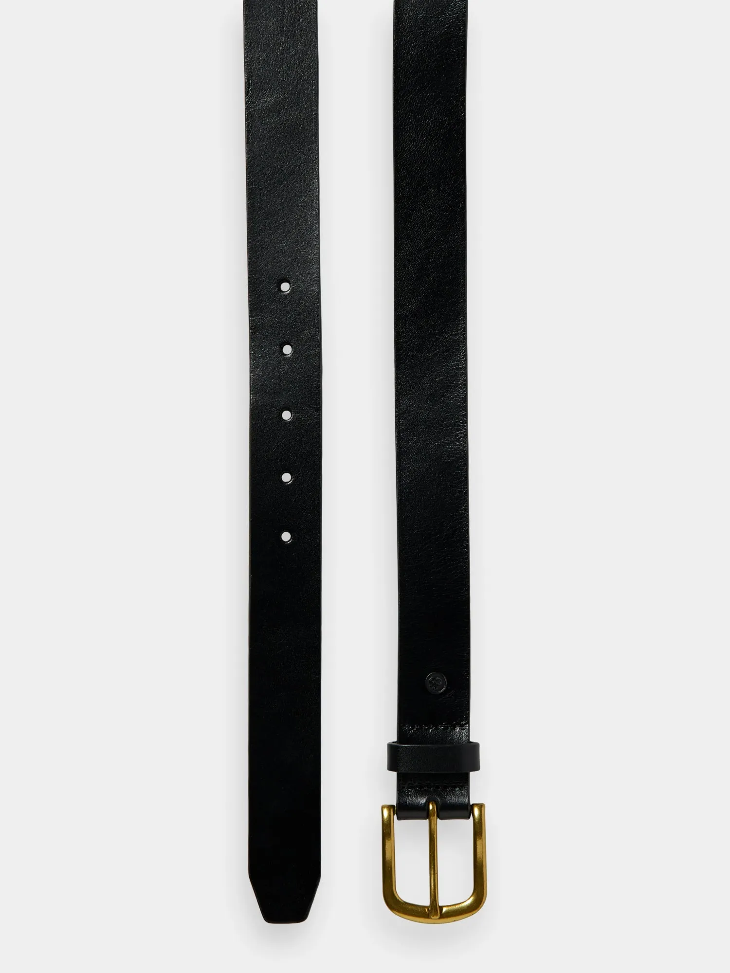 Classic leather belt