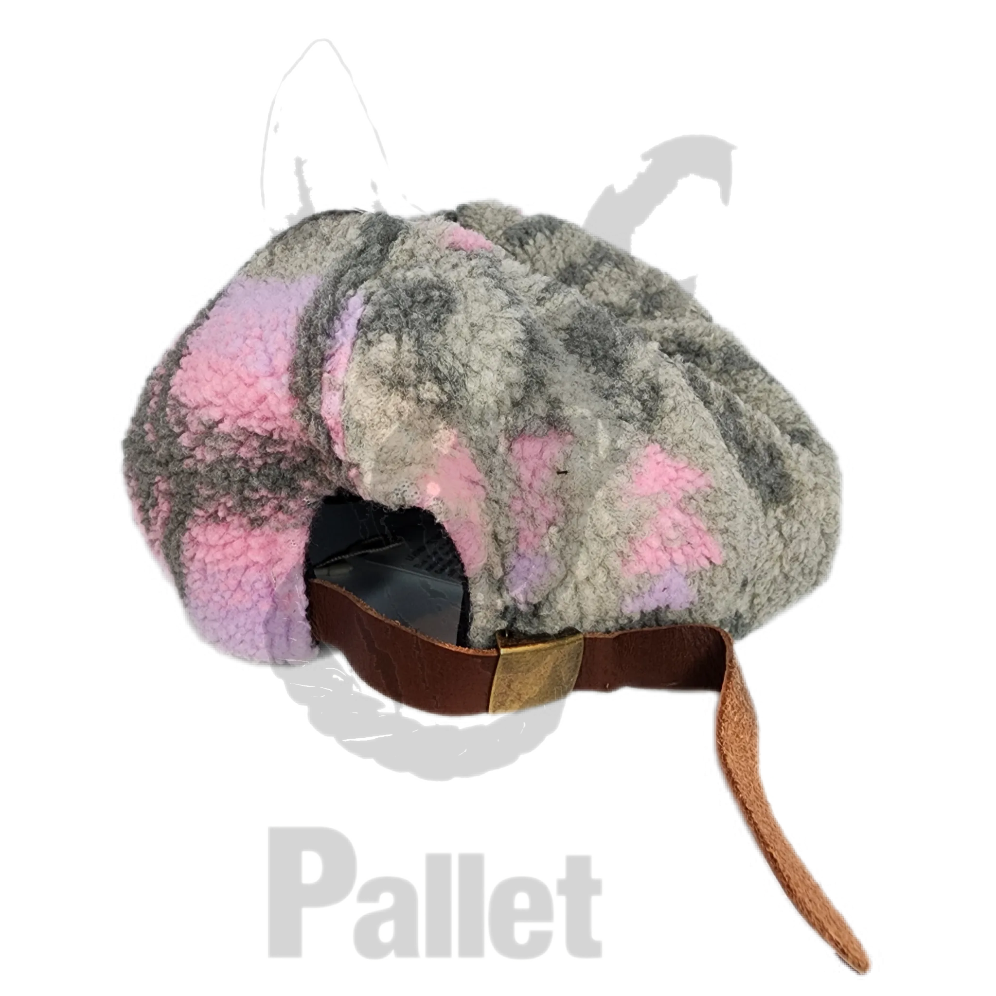 Kapital - "Pink Sherpa Hat"