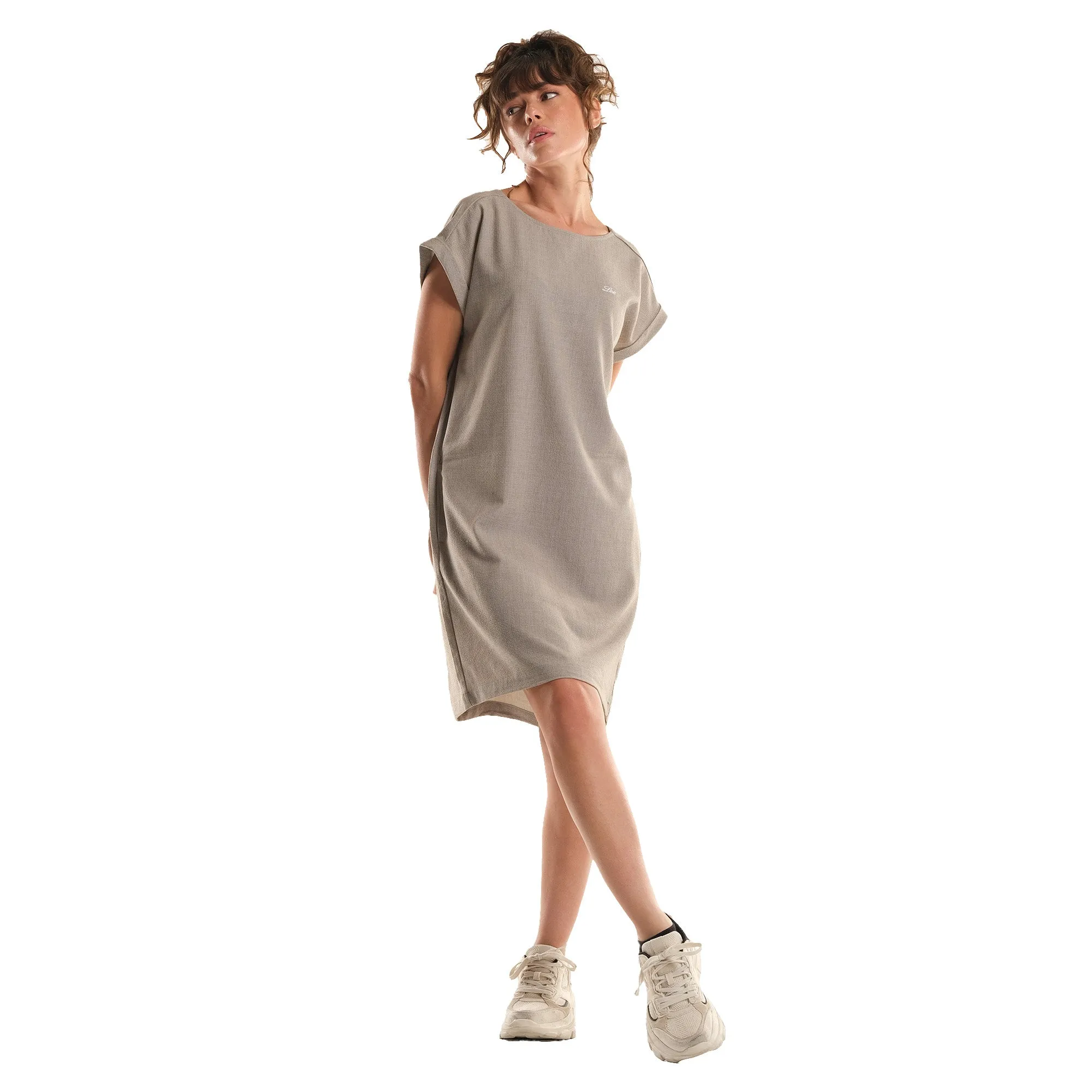 LEE WOMEN LOOSE COMFY DRESS