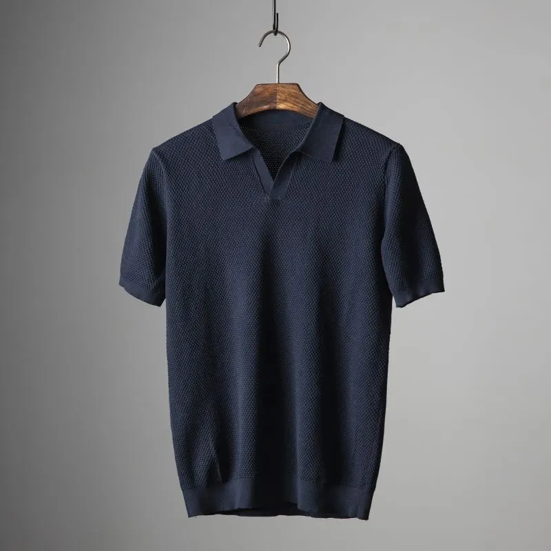Lucca | Comfy Polo in Knitted COTTON