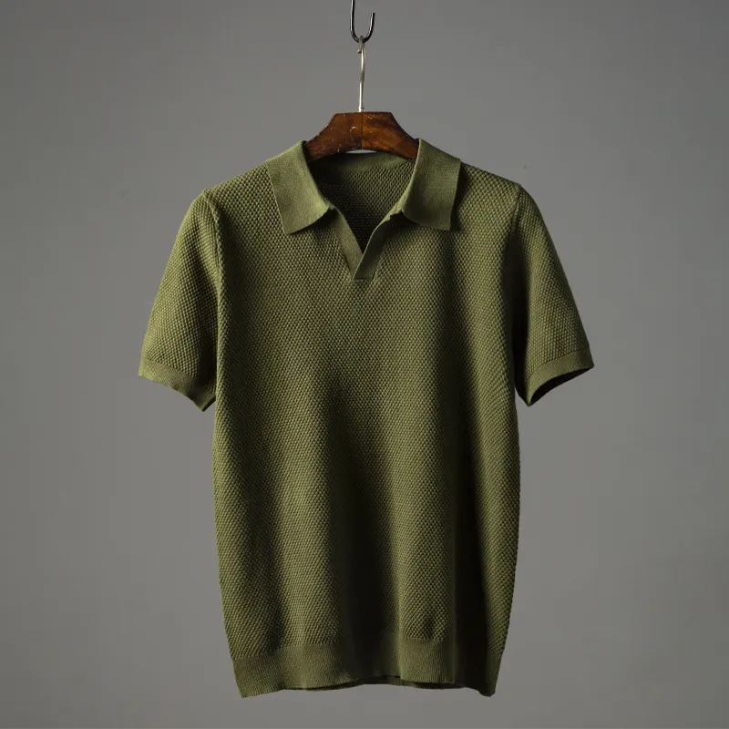 Lucca | Comfy Polo in Knitted COTTON