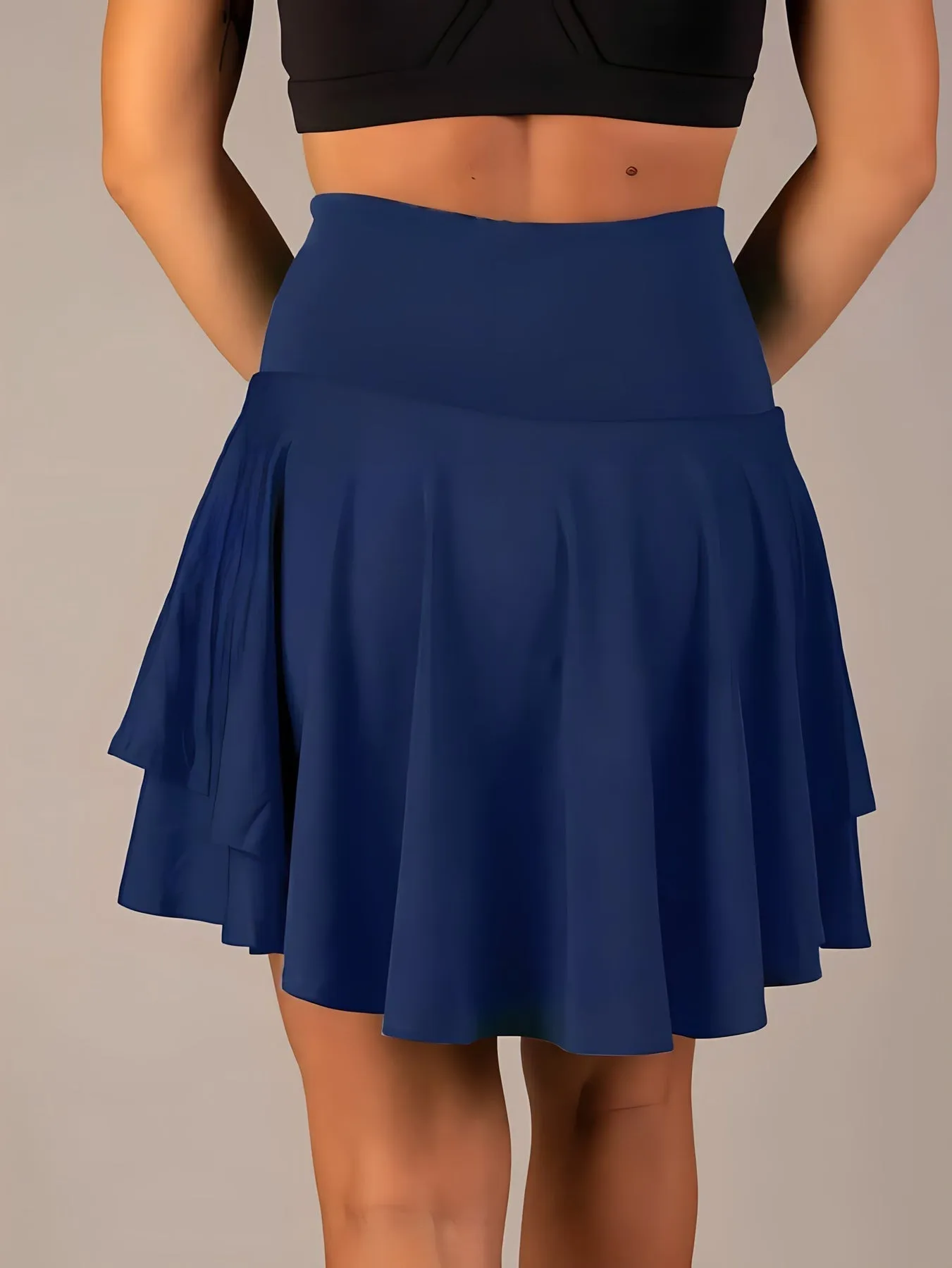 Madée - Stylish Mini Skirt With Shorts