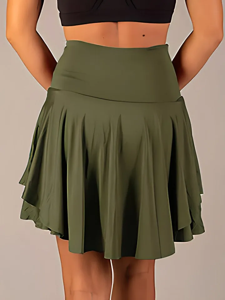 Madée - Stylish Mini Skirt With Shorts