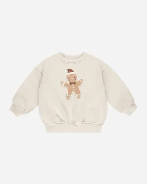 RELAXED SWEATSHIRT || GINGERBREAD