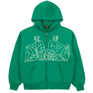SQUEEZE ZIP UP HOODIE